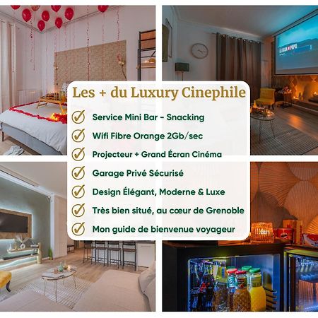 Luxury Cinephile - Netflix - 2 Balcons - Garage Prive - Minibar Apartment Grenoble Exterior photo